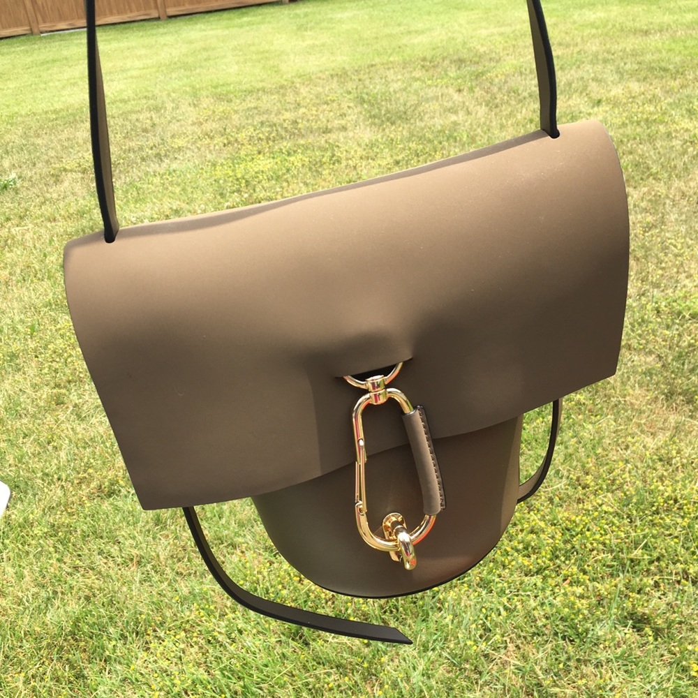 Zac posen belay crossbody in olive khaki